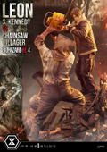 Ultimate Premium Masterline Resident Evil 4 1/4 Scale Statue: Leon S. Kennedy VS Chainsaw Villager thumbnail 5