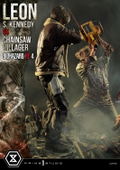 Ultimate Premium Masterline Resident Evil 4 1/4 Scale Statue: Leon S. Kennedy VS Chainsaw Villager thumbnail 8