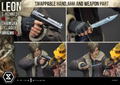 Ultimate Premium Masterline Resident Evil 4 1/4 Scale Statue: Leon S. Kennedy VS Chainsaw Villager thumbnail 80