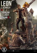 Ultimate Premium Masterline Resident Evil 4 1/4 Scale Statue: Leon S. Kennedy VS Chainsaw Villager thumbnail 9