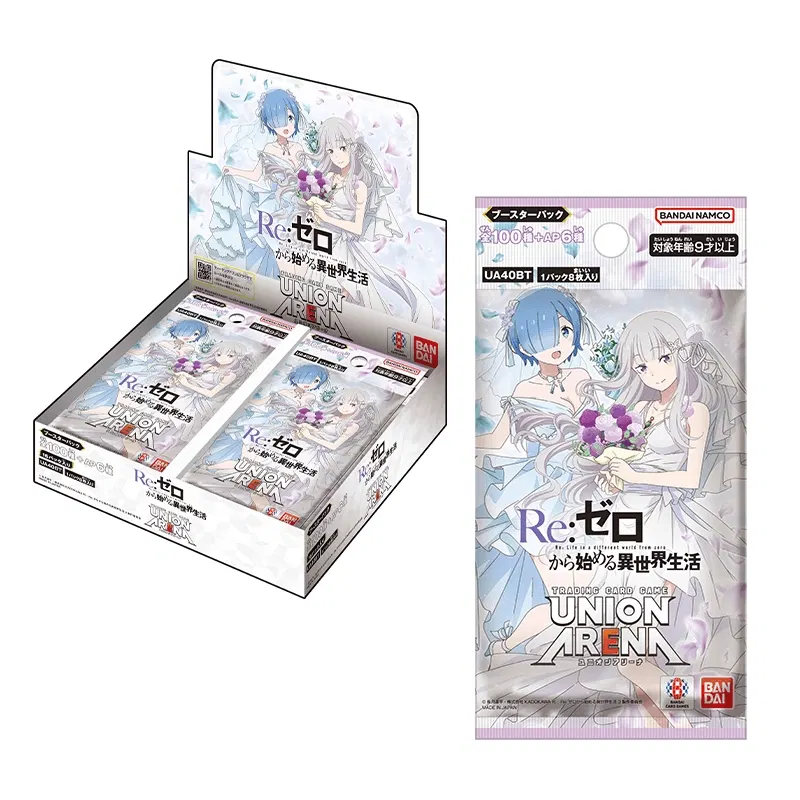 weiss schwarz re zero booster box Re:Zero Vol3 Japanese Pre-Order themed cards Union Arena Re:Zero -Starting Life