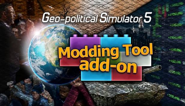 Geo-Political Simulator 5: Modding Tool Add-on (DLC) <span class="ext" style="background-color: #B0000F; color: #FFFFFF;">DLC</span> <span class="ext" style="background-color: #2a475e; color: #FFFFFF;">STEAM</span> <span class="ext ext_digital">digital</span> image 1