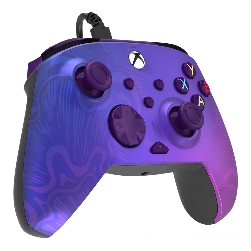 PDP Wired Rematch Controller for Xbox One / Xbox Series X|S (Purple Fade) image 4