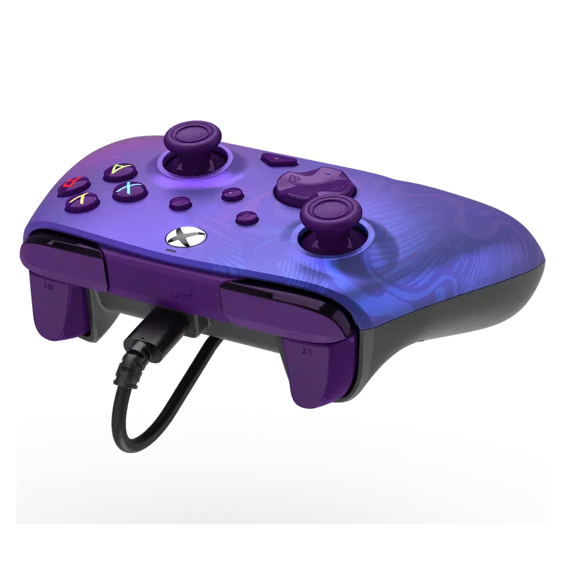 PDP Wired Rematch Controller for Xbox One / Xbox Series X|S (Purple Fade) image 7