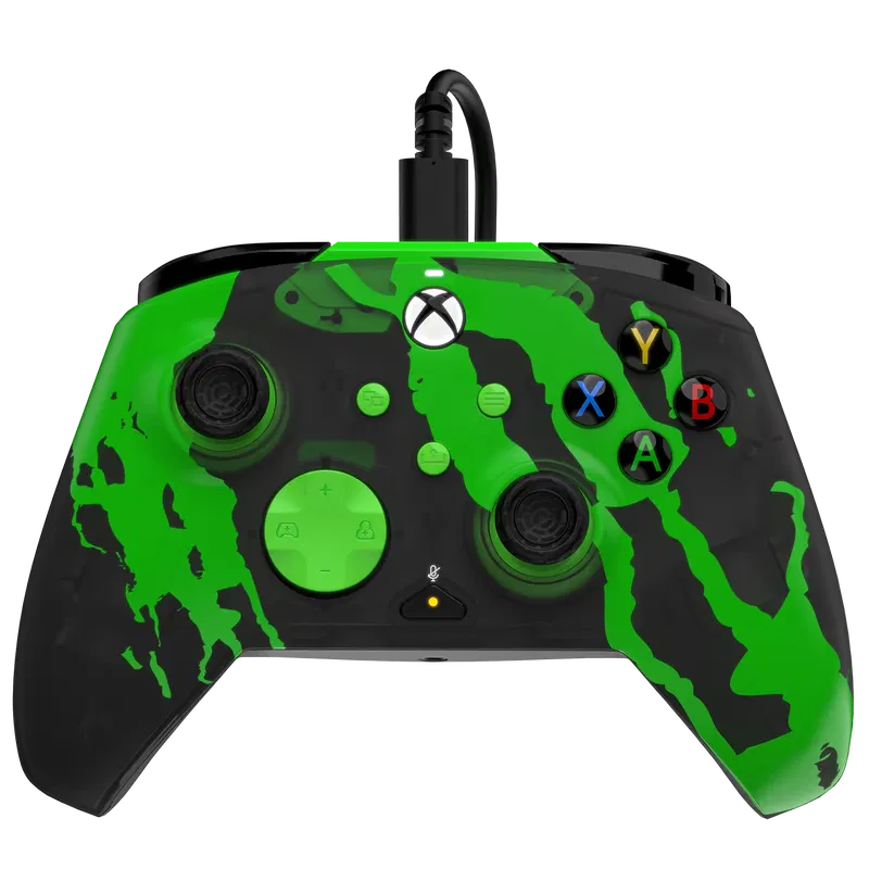PDP Wired Rematch Glow Controller for Xbox One / Xbox Series X|S (Jolt Green) image 1