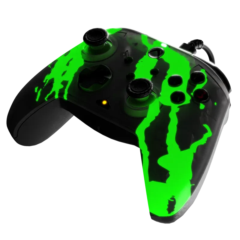 PDP Wired Rematch Glow Controller for Xbox One / Xbox Series X|S (Jolt Green) image 8