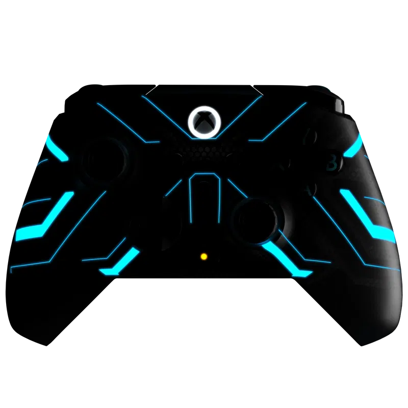 PDP Rematch Glow Wired Controller for Xbox One / Xbox Series X|S (Titan Steel) image 2