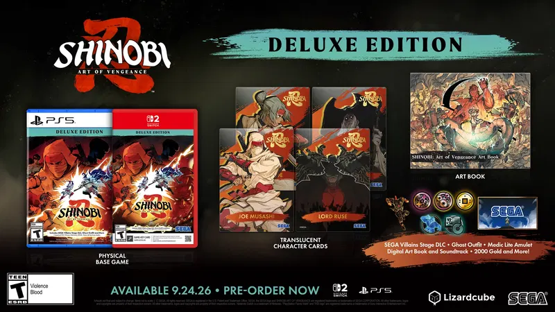 Shinobi: Art of Vengeance [Deluxe Edition] image 1
