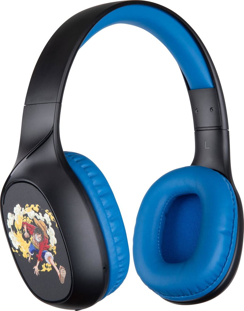 Konix One Piece Bluetooth Headset (Black/Blue) image 1