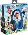 Konix One Piece Bluetooth Headset (Black/Blue) thumbnail 2