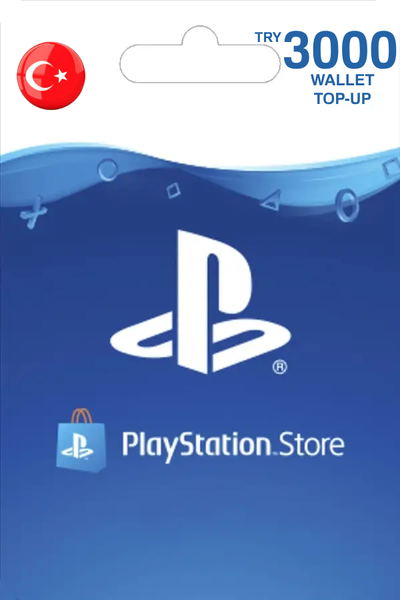 PSN Card 3000 TRY Playstation Network Turkey digital for PS4