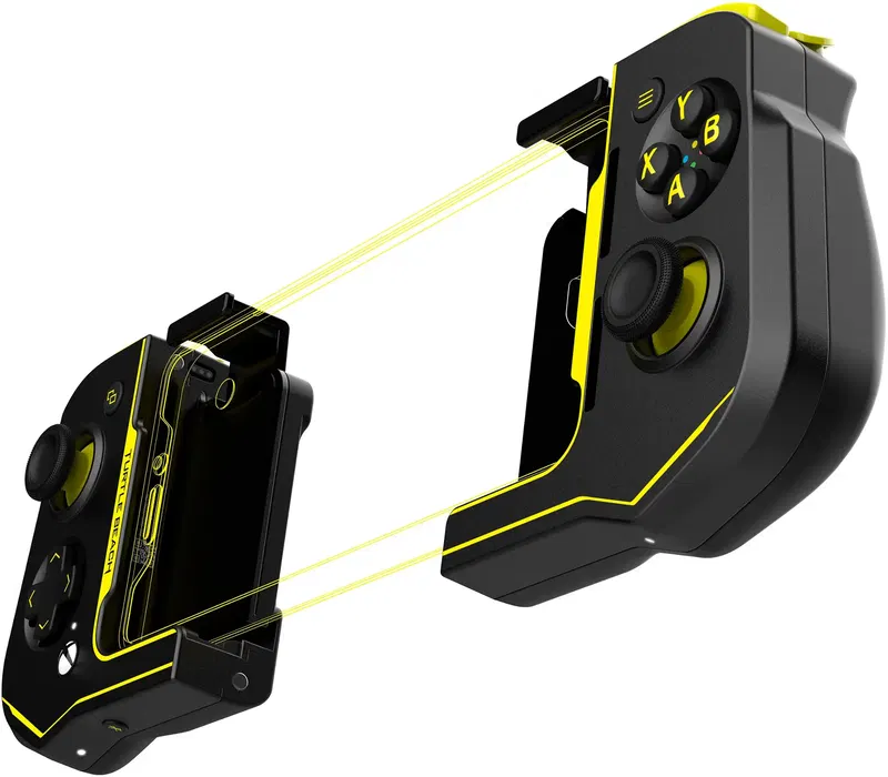 Turtle Beach Atom Wireless Controller for Android (Black/Yellow) image 1