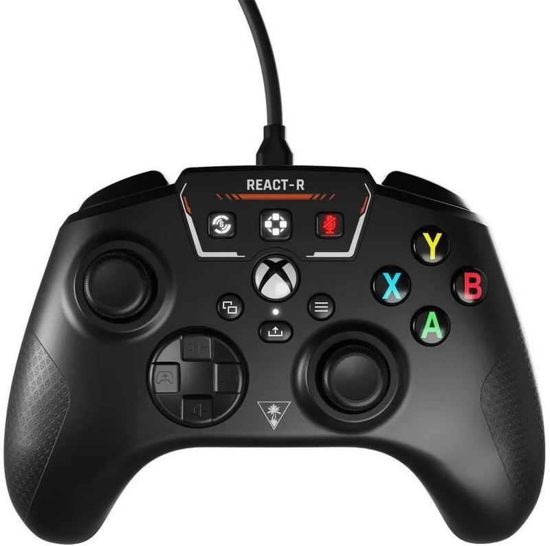 Turtle Beach REACT - R Wired Controller for Xbox Series X|S / Xbox One / Windows 10 & 11 (Black) image 1