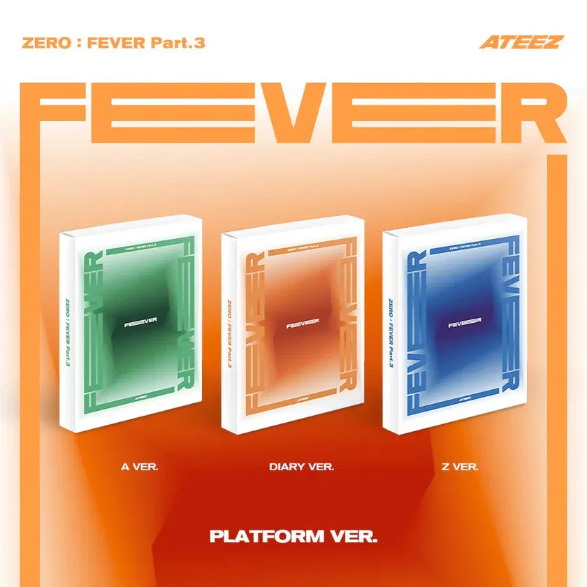 ATEEZ - ZERO : FEVER Part.3 (Platform ver.) (ATEEZ 에이티즈)