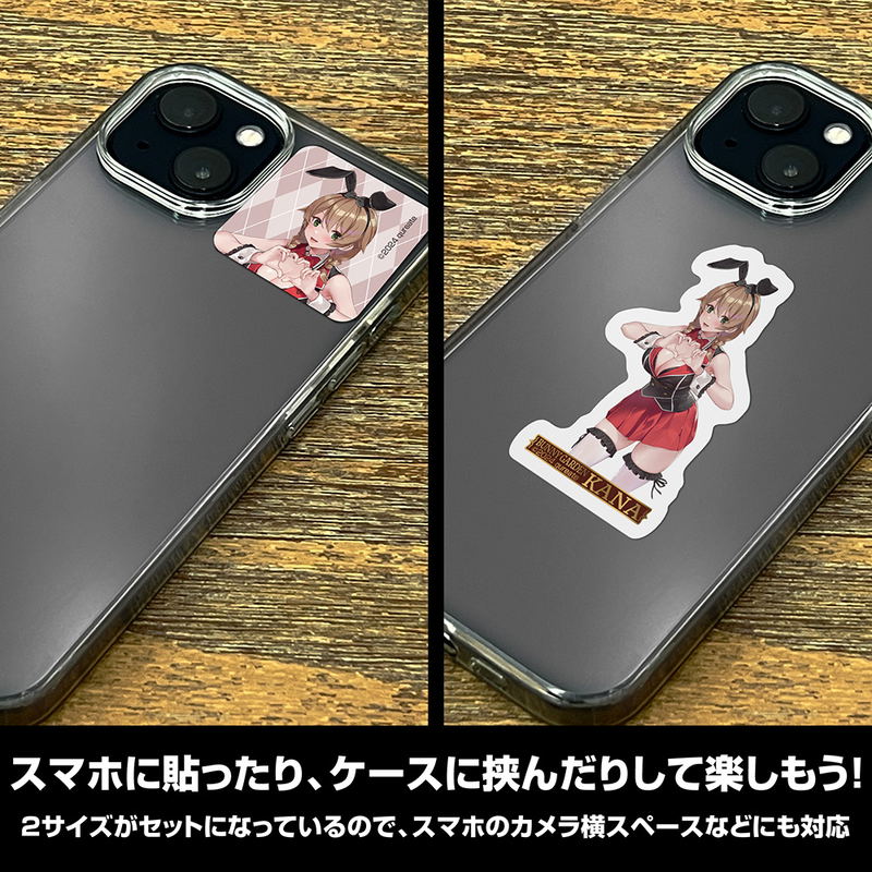 Bunny Garden Kana Mini Sticker Set image 4