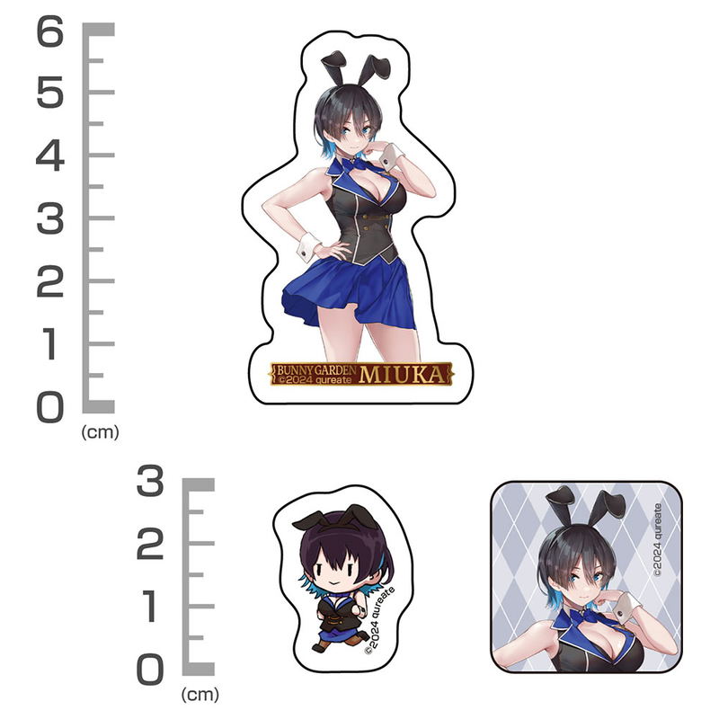 Bunny Garden Miuka Mini Sticker Set image 3