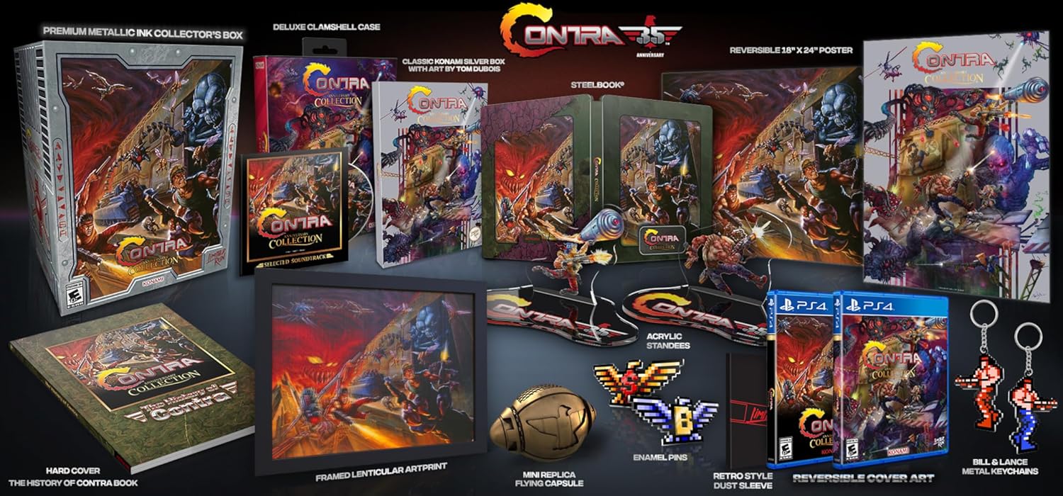 Contra Anniversary Collection - édition Super Deluxe (PS4 Contra Anniversary Collection - édition Super Deluxe (PS4