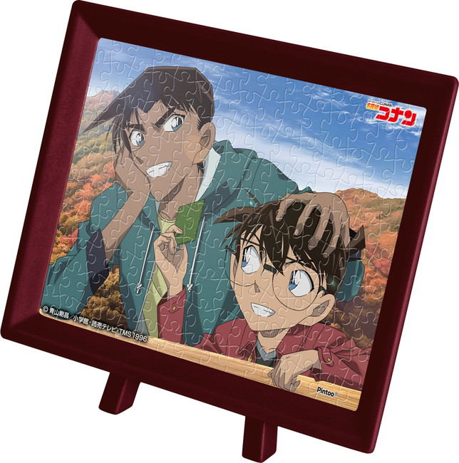 Detective Conan Jigsaw Puzzle Mame Puzzle 150 Piece MA-112 Conan & Heiji image 1