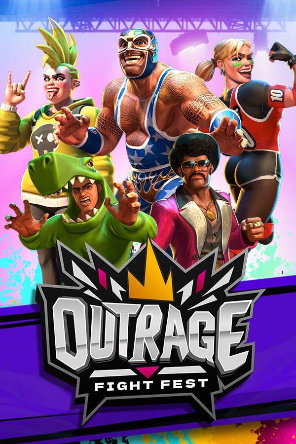 OutRage: Fight Fest <span class="ext" style="background-color: #2a475e; color: #FFFFFF;">STEAM</span> <span class="ext ext_digital">digital</span> image 1