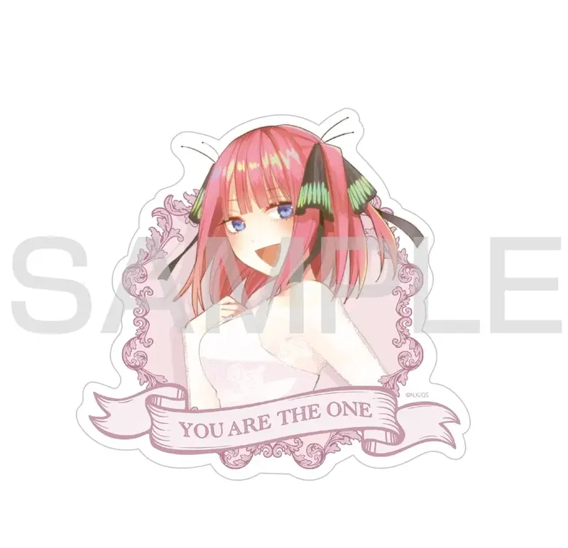 Quintessential Quintuplets Nino Nakano Outdoor Sticker image 1