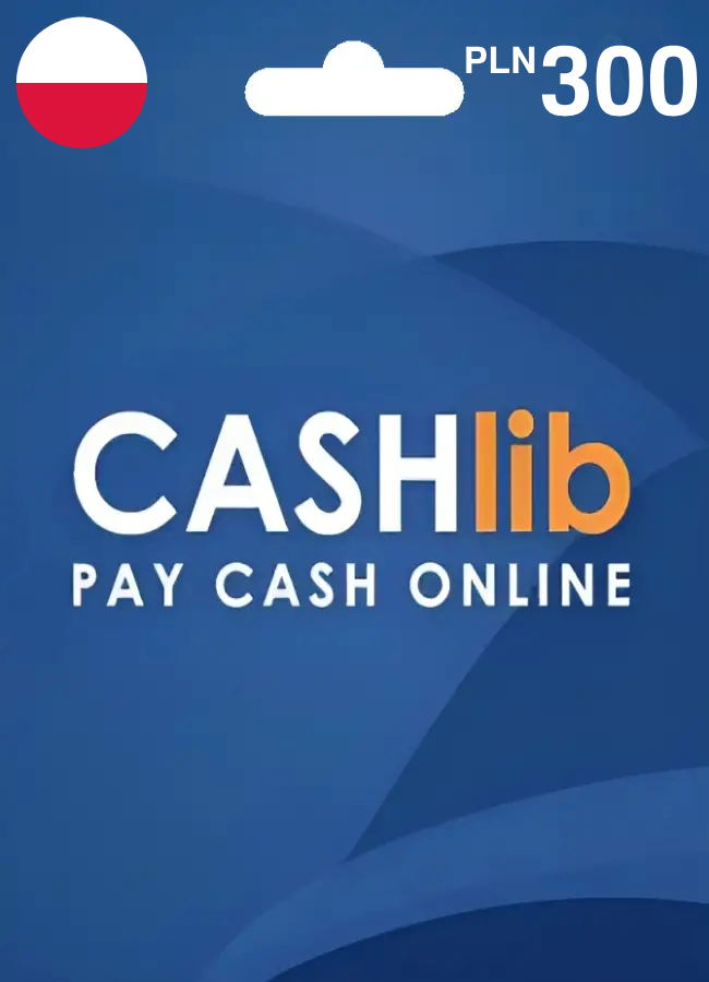Cashlib Prepaid Card 300 PLN | Poland Account digital — Import Game Deal