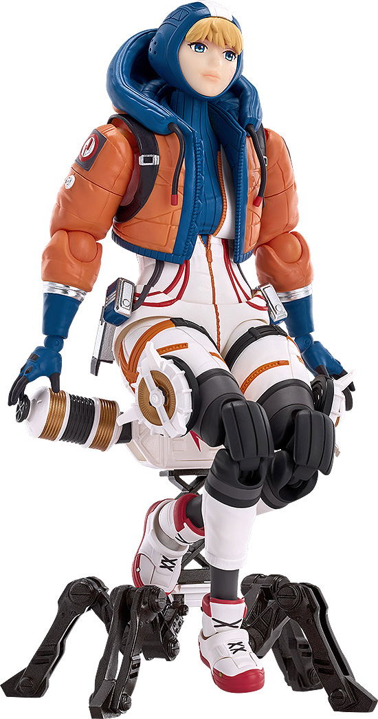 Apex Legends Pre-painted Posable Figure: Hyper Body Wattson image 1