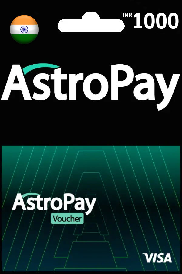 AstroPay Gift Card 1000 INR | India Account Only <span class="ext ext_digital">digital</span> image 1