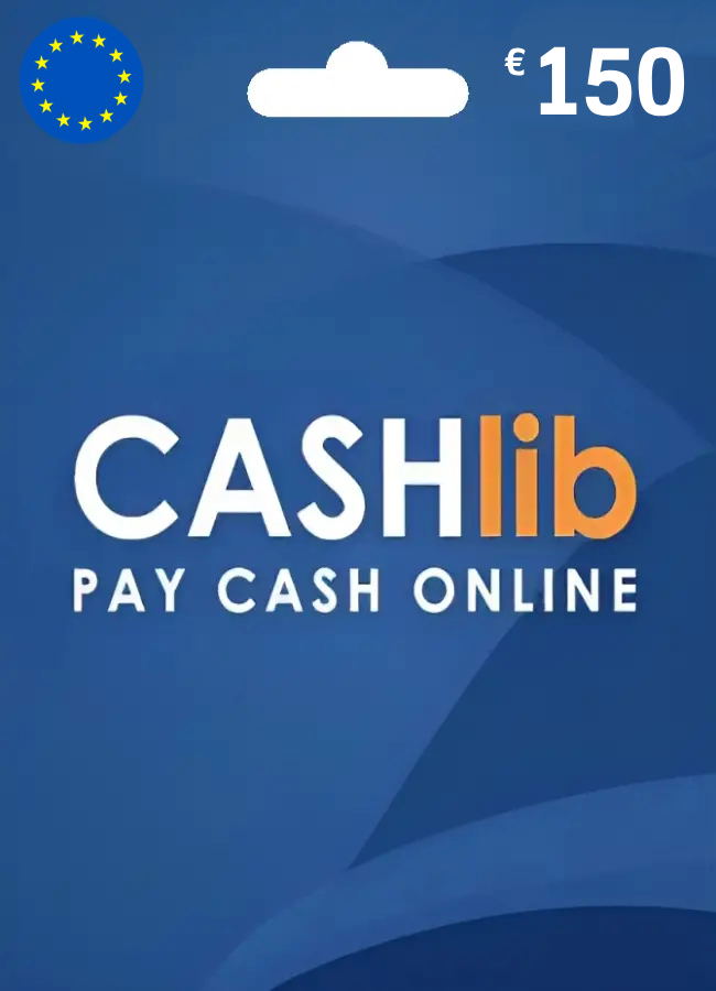 Cashlib Prepaid Card 150 EUR | Europe Account <span class="ext ext_digital">digital</span> image 1