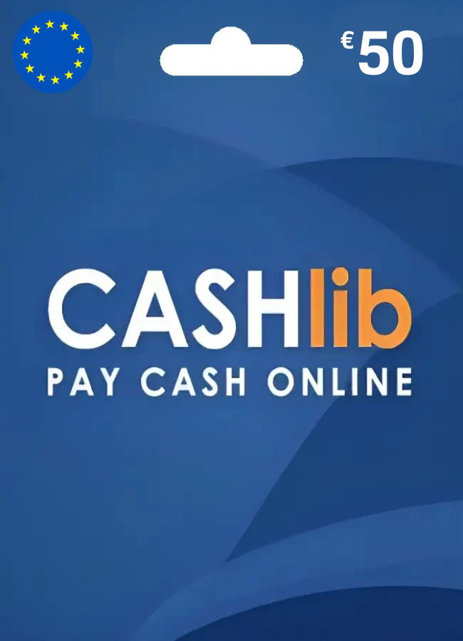Cashlib Prepaid Card 50 EUR | Europe Account <span class="ext ext_digital">digital</span> image 1