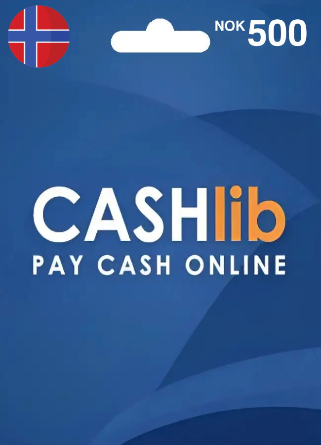 Cashlib Prepaid Card 500 NOK | Norway Account digital — Import Game Deal