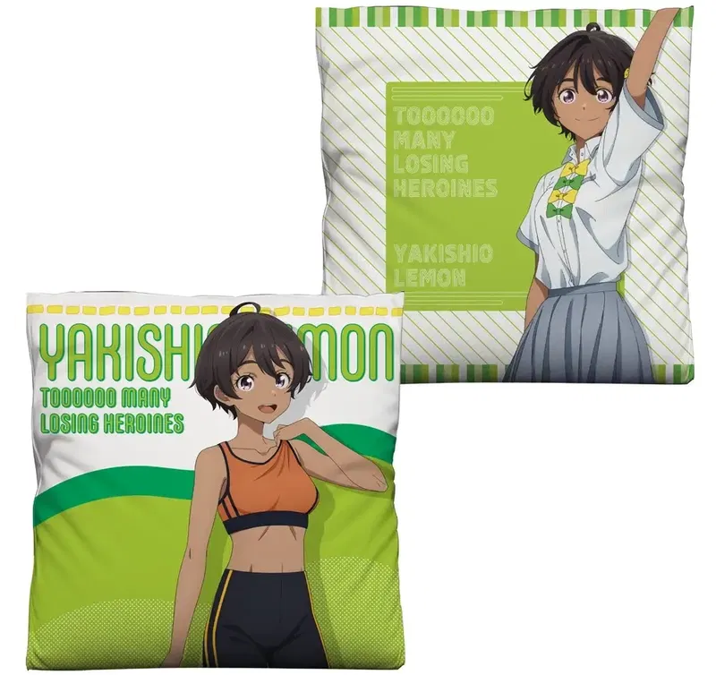 Makeine: Too Many Losing Heroines! - Lemon Yakishio Double-sided Print Cushion Cover image 1