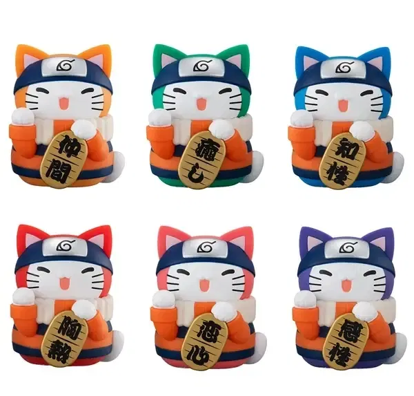 Mega Cat Project Naruto Nyaruto! Colorful Manekineko Fortune image 4