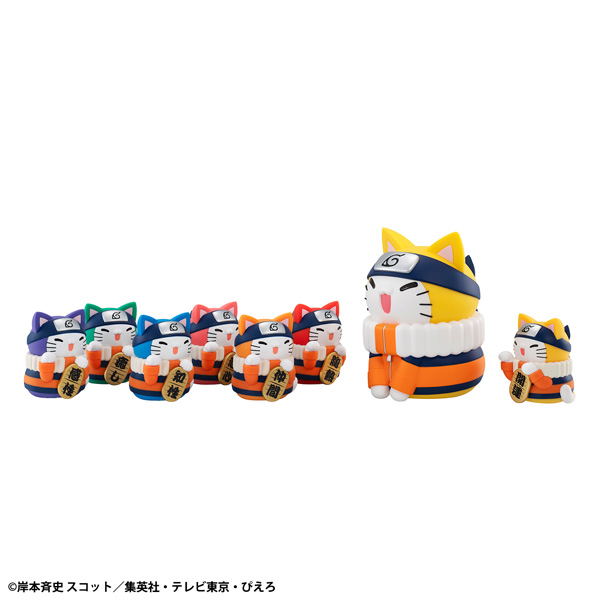 Mega Cat Project Naruto Nyaruto! Colorful Manekineko Fortune image 9