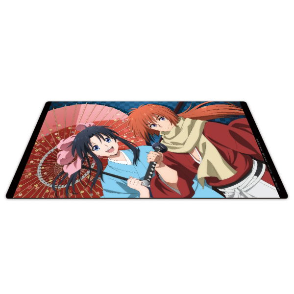 Rurouni Kenshin Kyoto Disturbance Character Rubber Mat Himura Kenshin & Kamiya Kaoru image 2