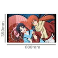 Rurouni Kenshin Kyoto Disturbance Character Rubber Mat Himura Kenshin & Kamiya Kaoru thumbnail 3