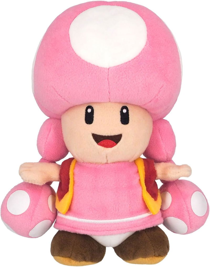 Super Mario All Star Collection AC33: Super Mario Plush Toadette (S) image 2