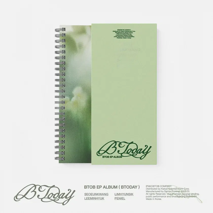 BTOB - BTODAY / EP ALBUM (Photobook Ver.) (BTOB 비투비)