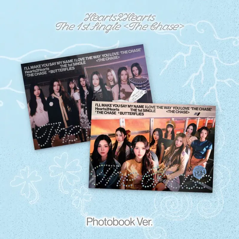 Hearts2Hearts - The Chase / 1st Single Album (PhotoBook Ver.) image 1