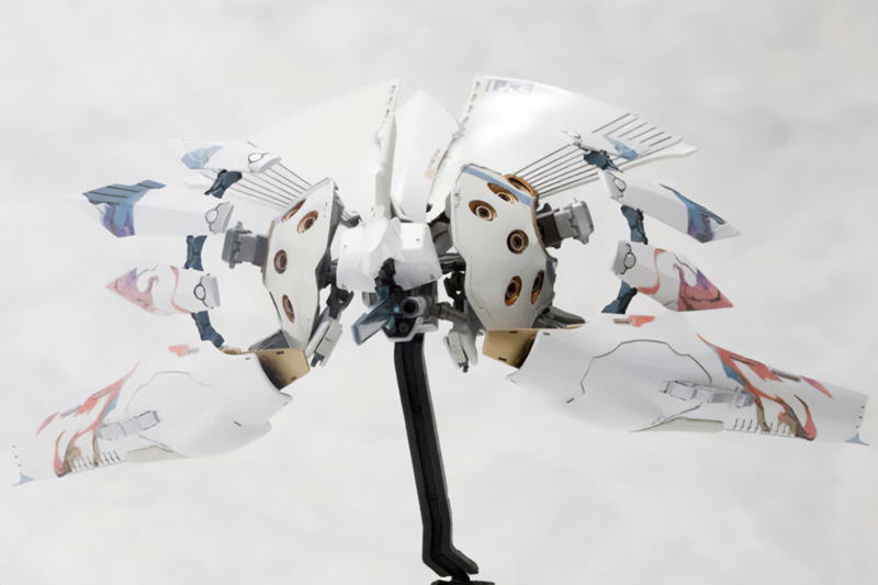 Ikaruga 1/144 Scale Plastic Model Kit: Hitekkai Ginkei White image 4