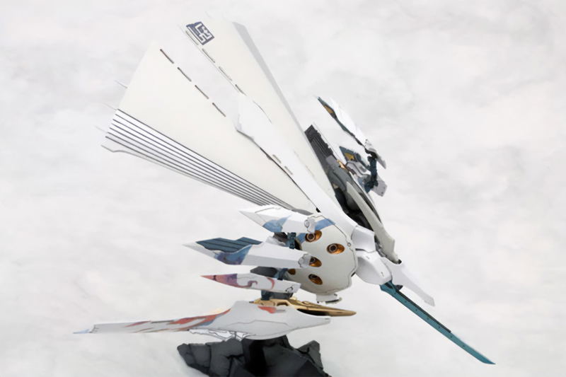 Ikaruga 1/144 Scale Plastic Model Kit: Hitekkai Ginkei White image 6