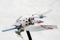 Ikaruga 1/144 Scale Plastic Model Kit: Hitekkai Ginkei White thumbnail 8