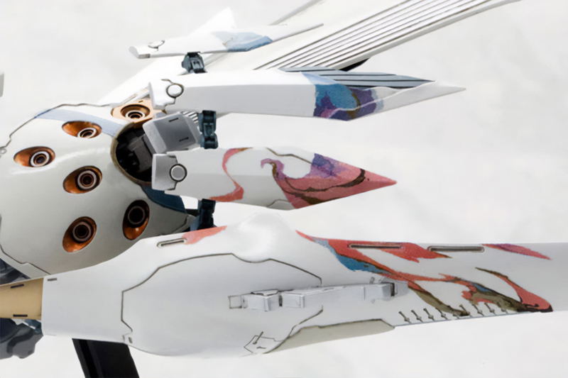 Ikaruga 1/144 Scale Plastic Model Kit: Hitekkai Ginkei White image 9