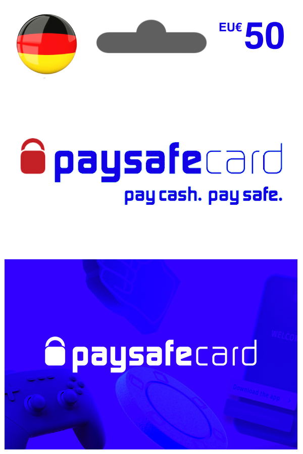 PaysafeCard 50 EUR | Germany Account only digital