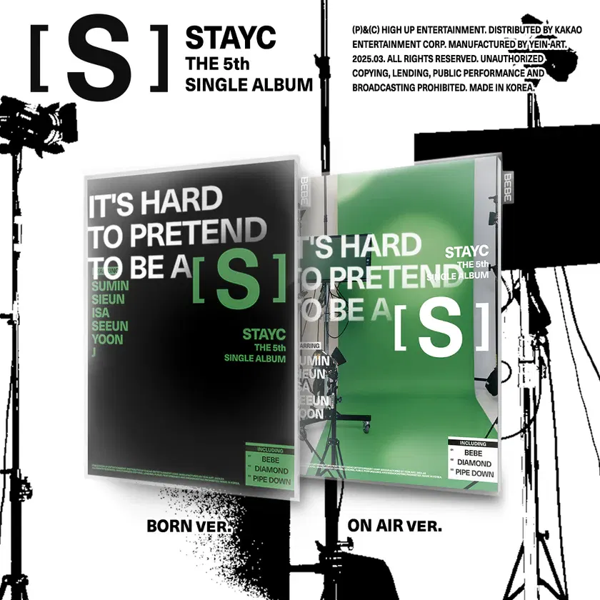 STAYC - S / THE 5th SINGLE ALBUM (ON AIR Ver./BORN Ver.) (STAYC