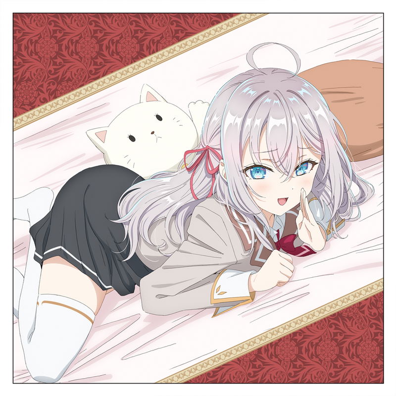 TV Anime Alya Sometimes Hides Her Feelings In Russian - Alisa Mikhailovna Kujo Double-sided Print Cushion Cover image 2