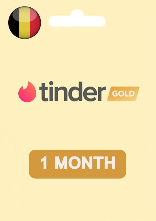 Tinder Gold 1 Month Subscription | Belgium Account digital — Import Game Deal