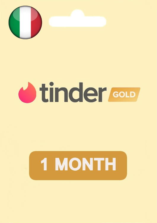 Tinder Gold 1 Month Subscription | Italy Account <span class="ext ext_digital">digital</span> image 1