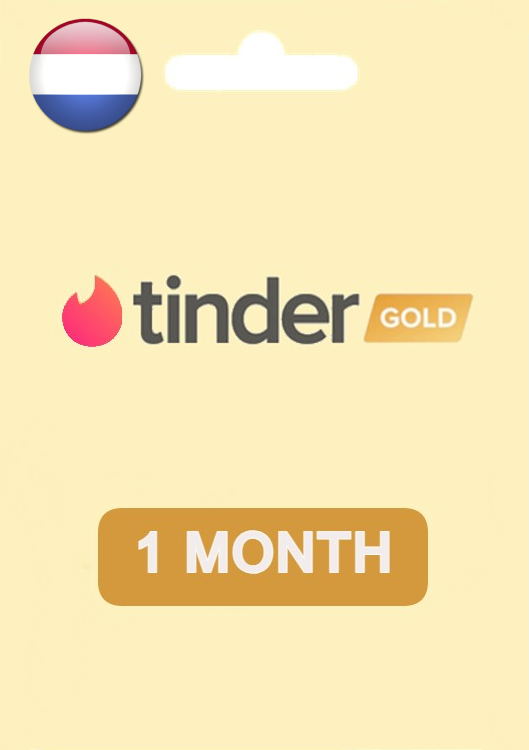 Tinder Gold 1 Month Subscription | Netherlands Account <span class="ext ext_digital">digital</span> image 1