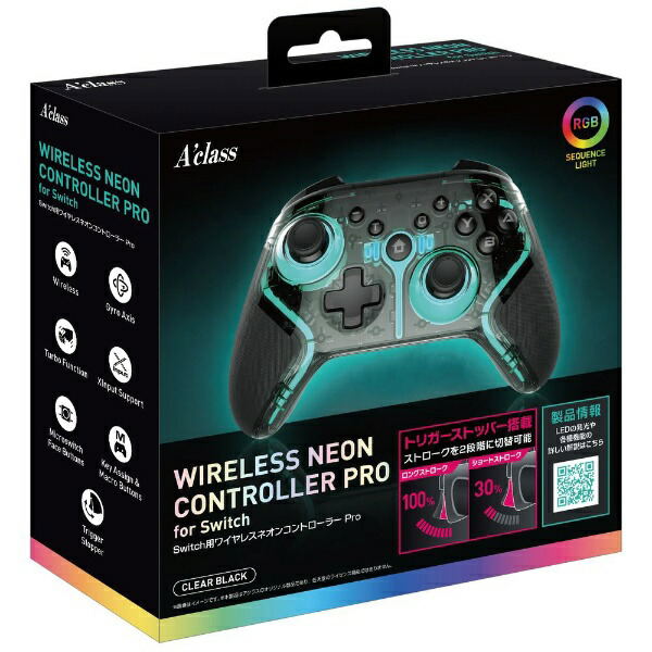 Aclass Neon Wireless Controller Pro for Nintendo Switch für Nintendo Switch