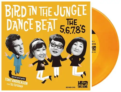 Bird Dance Beat / Bird In The Jungle (Clear Orange Vinyl) image 1